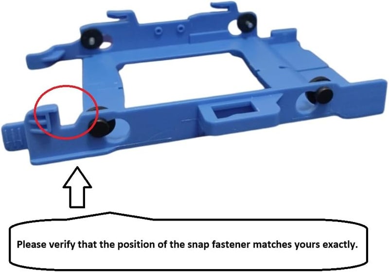 AKUYAO 2.5" Hard Drive HDD Caddy Tray for Dell OptiPlex 3040 3050 3060 7040 7050 7060 5050 5060 9020 3020M 9020M 3040M 3050M 7040M 7050M 3060M 3070M 5060M 7070M Micro JH960 TRWF0 0TRWF0 YG1D7 0YG1D7 - Image 4